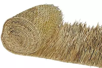 $112.85 • Buy Mexican Straw Roof Thatch Palm Thatch Rolls 35  H X 10'L Duck Blind Grass Tiki
