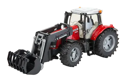 Massey Ferguson 7624 With Loader Bucket By Bruder 03047 • $59.25