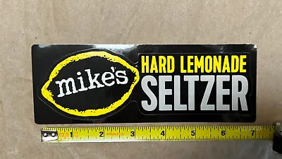 Mike's Hard Lemonade Seltzer Sticker Decal Original 7  X 2  NEW • $6.99