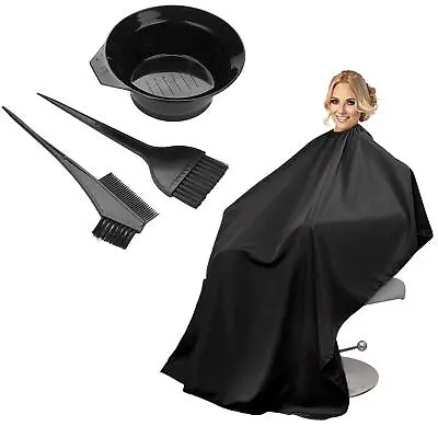 4pcs Hair Coloring Brush And Bowl Set Bleaching Dye Kit Salon Beauty Comb Tint • £5.95