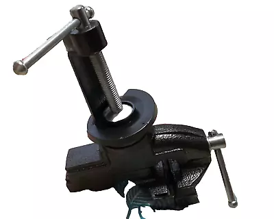 Housolution Universal Table Vice 3 Inch 360°Swivel Base Bench Clamp Home Vise  • $18.99