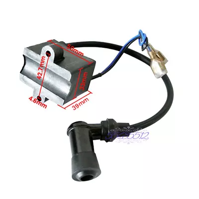 CDI Ignition Coil & Spark Plug For 49cc 60cc 66cc 80cc Engine Motorized Bicycle • $8.99