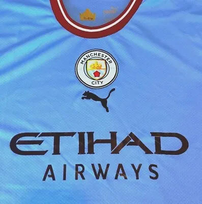 Manchester City Soccer Jersey Home 2022/23 • $21.69