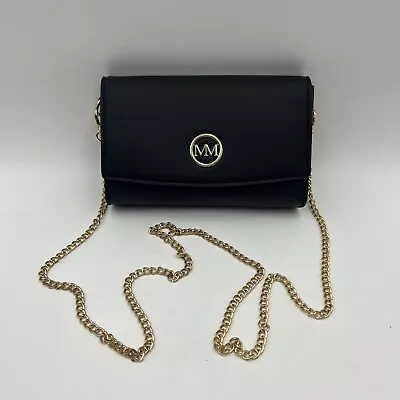 Marilyn Monroe Black Purse Handbag Crossbody Clutch With Gold Chain Bag • $19.99