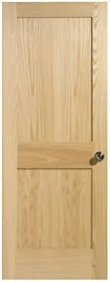 Red Oak 2 Panel Interior Door MANY SIZES; Slab Or Prehung CLOSEOUT • $95