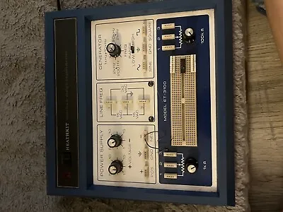 Vintage Heathkit Electronic Design Experimenter ET-3100 USA Manual Original Box • $50
