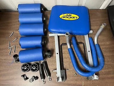 AB ROCKET Part Lot Including Springs Rollers Seat Pads & More - READ & See Pics • $34.99