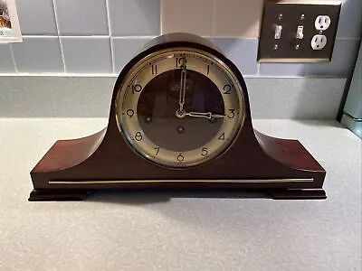 Vintage Linden 8 Day Barrel Spring Westminster Chime Clock Germany-non Working • $84.99