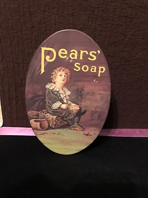 Vintage Style Pears' Soap Metal Tin       D • $6