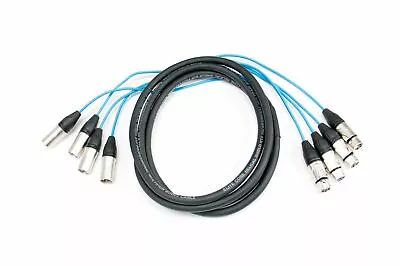 Elite Core PEX410 4 Channel 10' Fan To Fan XLR Extension Snake • $35.99