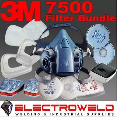 3M Welding Silica Vapour Kit *Respirator Cartridges Filters A1 5925 6051 2125 • $183.95