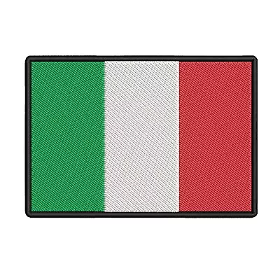 Italy Nation Flag Emblem Embroidered Applique Country Sew/Iron On Patch • $5.87