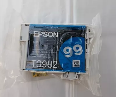 Genuine Epson 99 T0992 Cyan Ink For Artisan 700 710 725 730 800 810 835 837 • $10.40