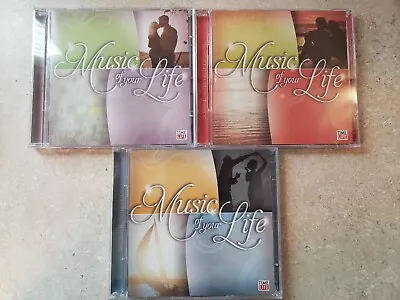 Time Life The Music Of Your Life 6 CD Set In 3 Cases • $14.99