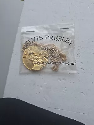 Elvis Presley Coin Necklace • $12.50