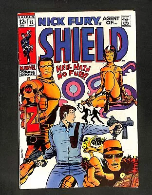 Nick Fury Agent Of SHIELD #12 Marvel 1969 • $0.99