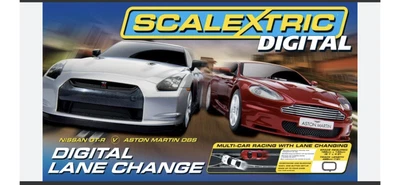 £90 • Buy Scalextric Digital - Lane Change With Extras