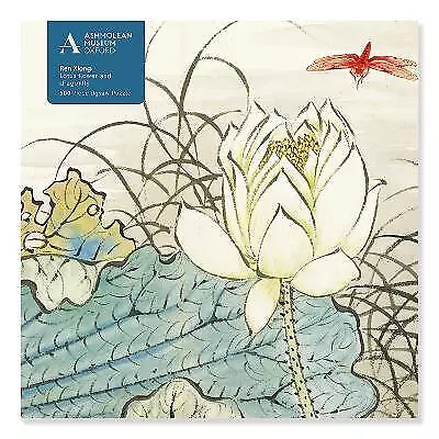 Adult Jigsaw Puzzle Ashmolean: Ren Xiong: Lotus Flower And Dr... - 9781839644627 • £11.90
