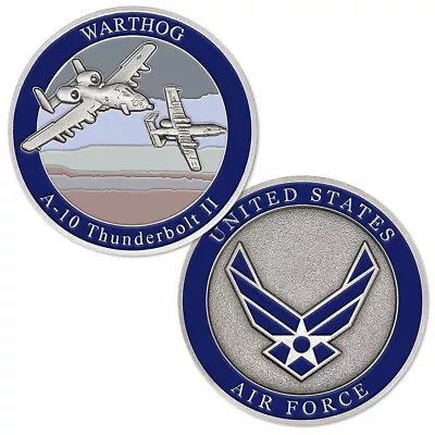 NEW USAF U.S. Air Force A-10 Warthog Thunderbolt II Challenge Coin. • $15.99