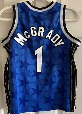 Mitchell & Ness Tracy McGrady Boys M Magic Basketball Jersey 00-01 Retro Classic • $30