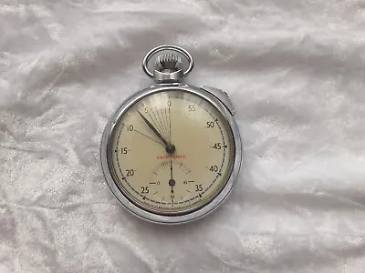 Vintage Yachtsman Stopwatch In A Chrome Case In Good Working Order • $68.38