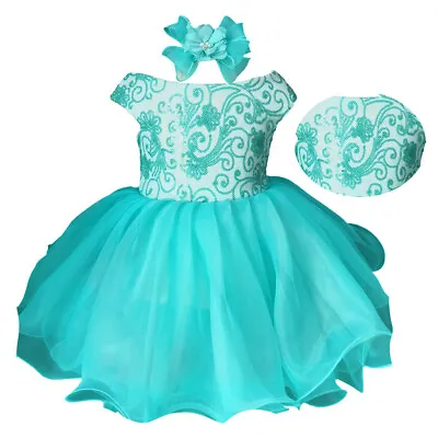 Jenniferwu Pageant Dress Lace Dresses Toddler Princess Dress For Girls • $49.90