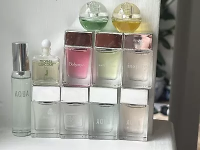 Miniature Perfume Collection M&s Lancome Percy Reed Aqua Trophee Inspire • £10