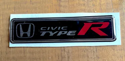 For Honda Civic Type R Emblem Badge Decal Sticker Black Red 2021 2022 2023 • $23