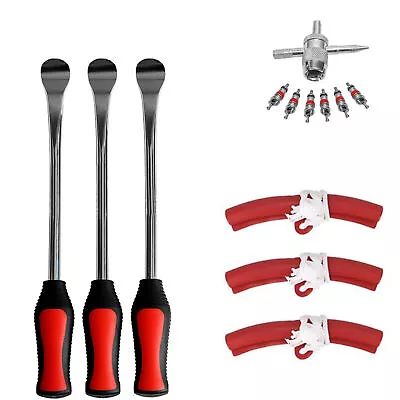 Car Tire Repair Bead Lifting Tool Pry Bar Lever Tyre Changer Auto Repair Kit • $64.39