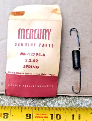 Nos Parking Brake Equalizer Lever Retracting Spring For 1957 Mercury Cars • $7