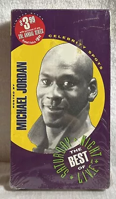 The Best Of Saturday Night Live - Hosted By Michael Jordan SNL VHS (Sealed) • $24.87