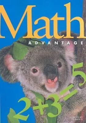 $7.94 • Buy Harcourt Brace: Math Advantage, Grade 1
