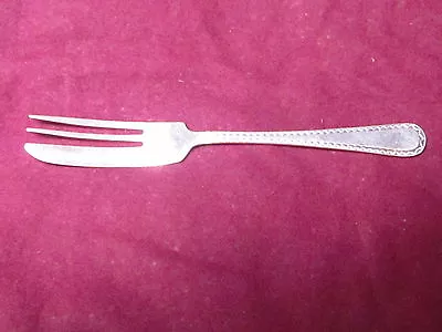 English Vintage Mappin & Webb Silverplate ZIG ZAG PASTRY FORK  5      • $10