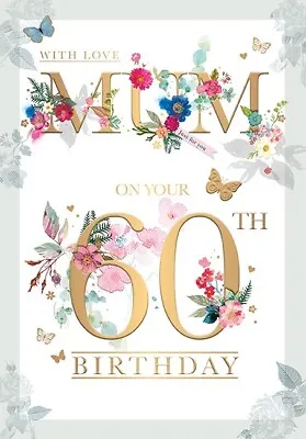 Mum 60th Birthday Card • £3.99