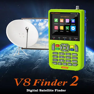 V8 Finder 2 Satellite Signal Finder Professional Av In/out High Resolution • $102.58