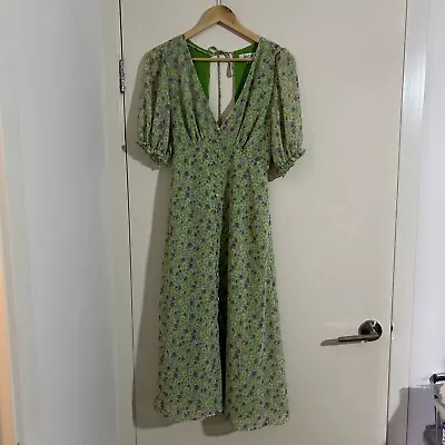 Dazie Vintage Midi Floral Dress Size 10 • $20.95