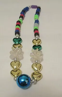 Vintage String Of Hearts New Orleans Mardi Gras Beads • $0.99