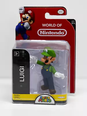 LUIGI World Of Nintendo Super Mario 2.5  Mini Figure Series 1-4 NIP Jakks • $12