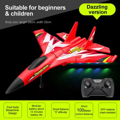 Au New G6 Remote Control Plane 2WD 2.4GHz 2 Channel Kids Gift RC Aircraft Plane • $94.59