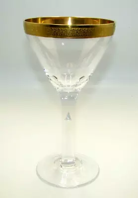 Moser Pharaoh Gold Water Goblet • $100