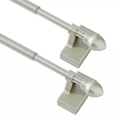 Magnetic Curtain Rods 2 Pack For Metal Doors And Windows Multi-Use Adjustabl... • $30.79