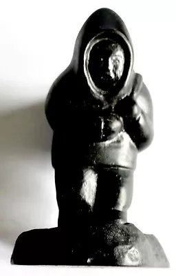 Vintage 4   Inuit Soapstone Carving  Eskimo Hunter With Seal  -  BOMA Canada  • £20