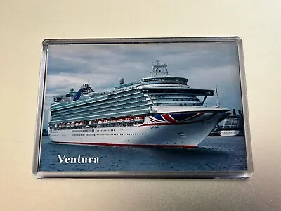 P&O Cruises VENTURA Photo Fridge Magnet Cruise Ship Liner Southampton A • £2.75