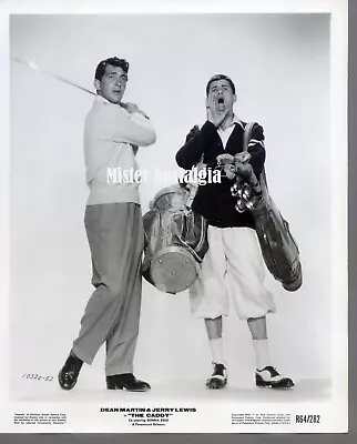 Vintage Photo 1953 Jerry Lewis & Golf Clubs Dean Martin In  The Caddy • $14.99