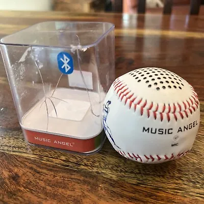 Music Angel Portable Wireless Bluetooth Speaker Baseball Realistic League Ball  • $29.95