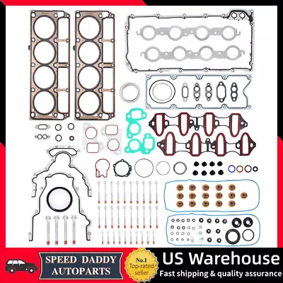 Cylinder Head Gasket Set Head Bolts For 2007-2013 Chevy Silverado GMC Buick 5.3L • $109.95