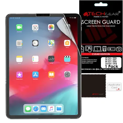 1 Pack TECHGEAR Screen Protector For Apple IPad Pro 12.9  2022 2021 2020 2018 • £2.95