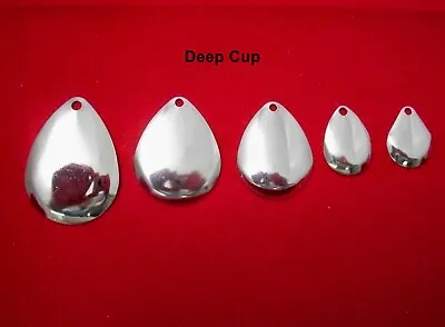 Deep Cup Colorado Blades Smooth Nickel   Choose Sizes #7 #6 #5 #3 #2  (5 Ct) • $2.99