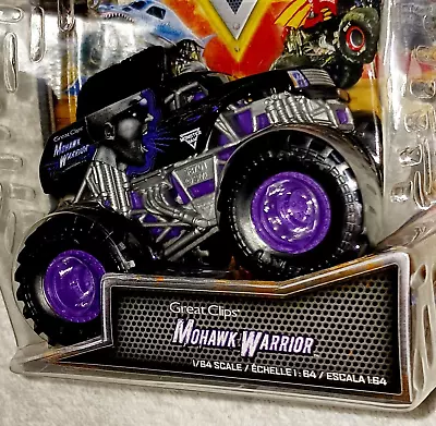 Monster Jam  Mohawk Warrior  New 1/64 Diecast Monster Truck • $29.95