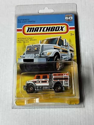 Brand New Matchbox 60th Anniversary International Workstar Brush Fire Truck • $10